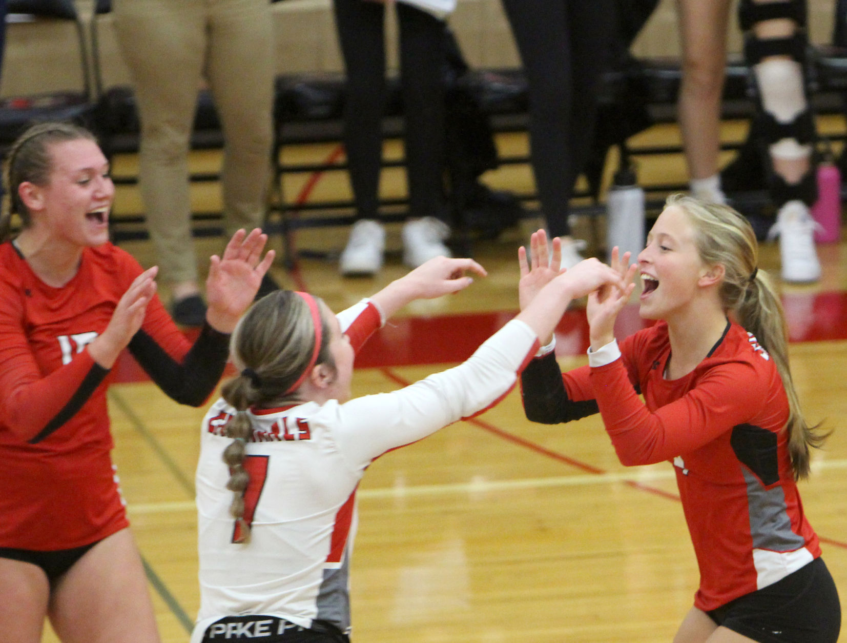 Hudson at Chi-Hi volleyball 10-23-21